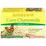 Bigelow Cozy Chamomile Herbal Tea Bags - 20ct: Gluten-Free, Vegan