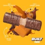 Built Bar Salted Caramel Puff Protein Bars - 17g Protein - 5.64oz/4ct - Image 3