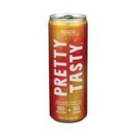 Pretty Tasty Peach Collagen Iced Tea - 12 fl oz Can