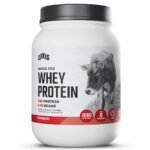 Levels Grass Fed Whey Protein Powder - Strawberry - 23.7oz: Package Quantity 1, 24g Protein Per Serving