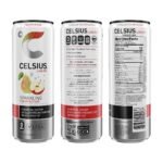 CELSIUS Sparkling Fuji Apple Pear Functional Energy Drink - 12 fl oz Can - Image 3