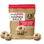simplyFUEL Chocolate Coconut Peanut Butter Protein Balls - 8g Protein - 8oz