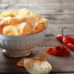 GSS Traditional Crispy & Bold Masala Flavored Spicy Potato Chips / Potato Chips - Pack of 2 × 125g = 0.55 lbs