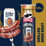 Pringles Miller Lite Beer Brat Potato Crisps Chips - 5.5oz - Image 5