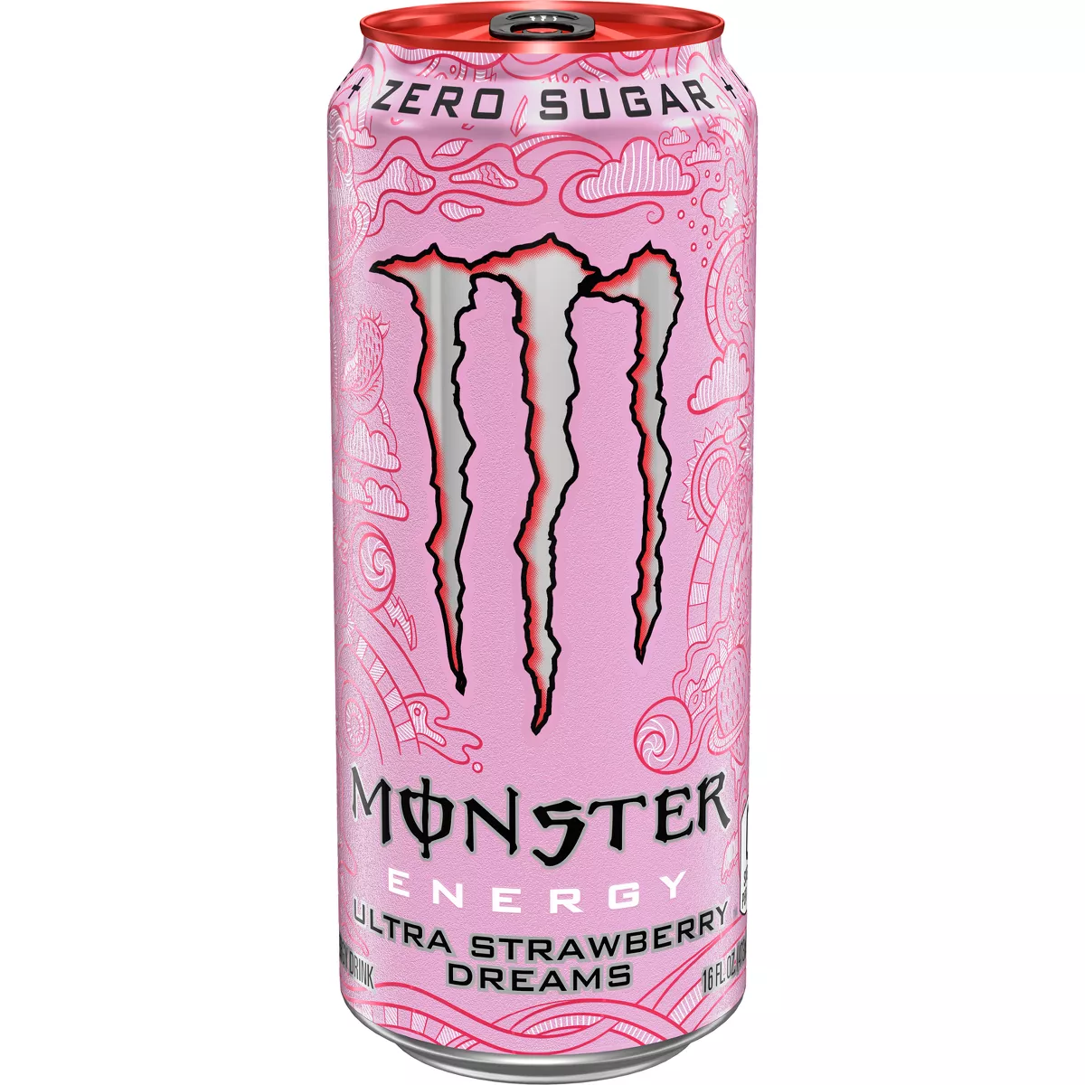 GUEST_c76c20b3-d9db-433c-99e1-d81c6570cd6f Monster Ultra Strawberry Dreams Energy Drink - 16 fl oz Can - Image 1