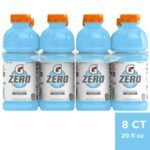 Gatorade G Zero Cool Blue Sports Drink - 8pk/20 fl oz Bottles: Sugar-Free, Non-Caffeinated