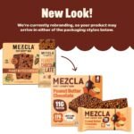 Mezcla Plant Based Peanut Butter Chocolate Protein Bars - 11g Protein - 5.6oz/4ct - Image 6