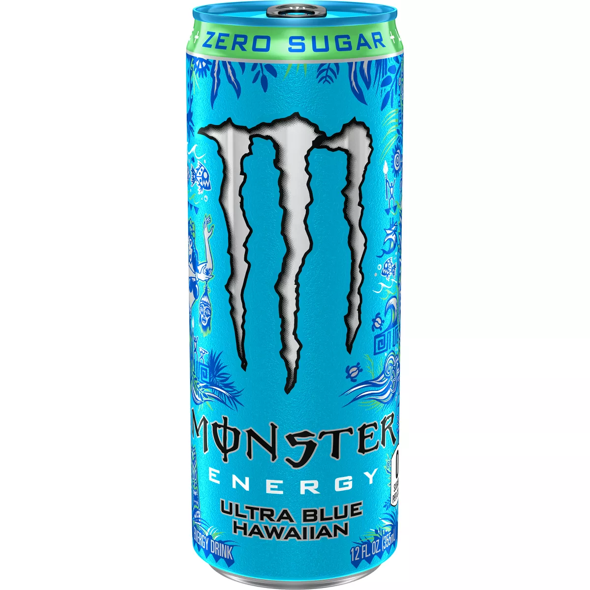 GUEST_c8eba455-8a4f-4dae-b0b5-a61e6ba5890e Monster Energy Ultra Blue Hawaiian Zero Sugar Energy Drink - 12 fl oz: Caffeinated, Low Sodium - Image 1