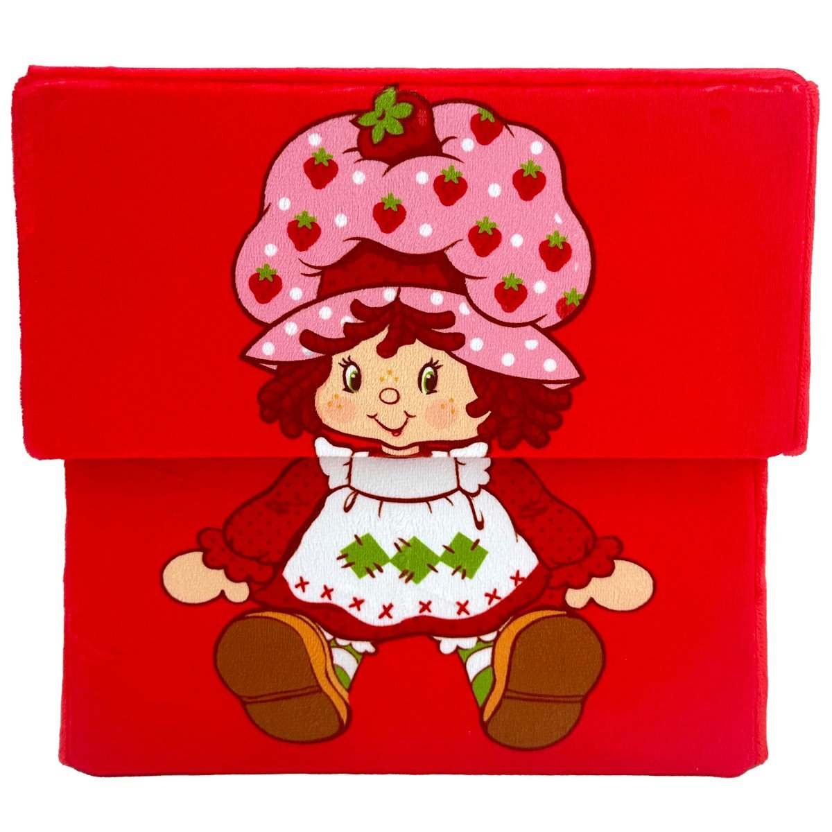 GUEST_c96a7d35-ff60-41d9-a816-55be94edacbc.jpg Strawberry Shortcake 8" Storage Box - Fabric Bin with Lid, Holds Toys, & More - Image 1