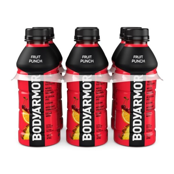 BODYARMOR Fruit Punch Sports Drink - 6pk/16 fl oz: Non-Caffeinated