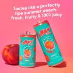 Alani Juicy Peach Energy Drink - 4pk/8.4 fl oz Cans: Caffeinated - Image 3