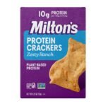 Milton's Craft Bakes Protein Crackers Zesty Ranch - 4.25oz