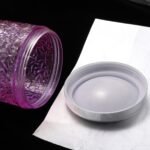 Unique Bargains Elegant Acrylic Water Carafes with Lid for Coffee Cocktails Purple - Image 4