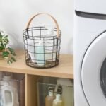 Metal Wire Bin with Wood Handle Black - Brightroom™ - Image 2