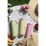 Ello Pop and Fill 22oz Stainless Steel Water Bottle Peach - Image 3