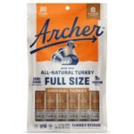 Archer Jerky Original Turkey Meat Sticks - 9g Protein - 8oz/8ct