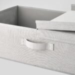 Underbed Fabric Bin with Lid Light Gray - Brightroomâ„¢ - Image 4