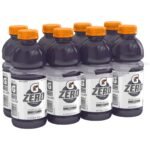 Gatorade G Zero Grape Sports Drink - 8pk/20 fl oz Bottles: Low Calorie, Non-Caffeinated - Image 3