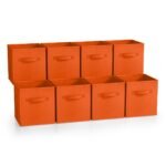 Sorbus 8 Pack 11 Inch Foldable Storage Cubes with Handle- for Organizing Home, Shelves, Nursery, Playroom, Closet and More - Image 15