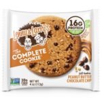 Lenny & Larry's Chewy Soft Baked Vegan Non-GMO High Fiber Protein Cookie - Peanut Butter Chocolate Chip - 16g Plant Protein - 4oz/12pk - Image 3
