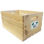 Wilson's Large Wooden Pine Crates - Single - 12.5" x 9.625" x 17.875"