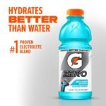 Gatorade G ZERO Glacier Freeze Sports Drink - 28 fl oz Bottle: Non-Caffeinated, Low Calorie - Image 4