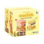 Snackish Variety Pack 8g Protein Potato Chips - 6.6oz/6ct