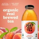 JUST ICE TEA Peach Oolong Tea - 16 fl oz - Image 3