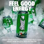 GHOST Energy Drink 7UP - 16oz: Caffeinated - Image 2