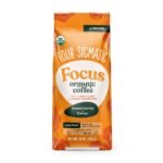Four Sigmatic Lion's Mane Chaga Mushroom Dark Roast Ground Coffee - 10oz: Organic Certified, Fair Trade Certified, Gluten-Free