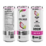 CELSIUS Fizz Free Dragonfruit Lime - 12 fl oz: Caffeinated - Image 2