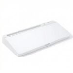 Alilang Desk Organizer with Dry Erase Board Tablet Stand Desktop Storage Holder for Office and Home 15.6x5.8x1.7in - White - Image 2