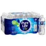 Pure Life Purified Water - 28 Pack/16.9 Fl Oz Plastic Bottles: Zero Calories, Purification Process