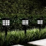 Nature Spring Solar Pathway Water-Resistant Coach Lights - 6 count