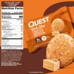 Quest Nutrition Bake Shop Peanut Butter Cake Flavor Frosted Cookies - 5g Protein - 7.04oz/8ct - Image 3