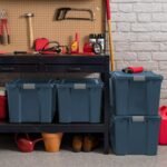 IRIS 74 Qt Airtight Plastic Storage Bin with Lid and Seal and Secure Latching Buckles, Navy, 4Pk - Image 5