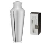 Viski Parisian Cocktail Shaker for Margarita, Whiskey Sour, Espresso Cocktails, Contoured Stainless Steel Barware for Parties, Bar Gifts, 25oz, Gold - Image 9