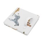 Sweet Jojo Designs Boy or Girl Gender Neutral Unisex Fabric Storage Toy Bin Jungle Animals Multicolor - Image 5