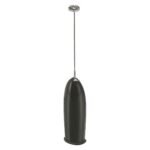 Bodum Schiuma Milk Frother - Black: Handheld Frother Wand for Coffee, Battery-Powered, Stainless Steel & Plastic
