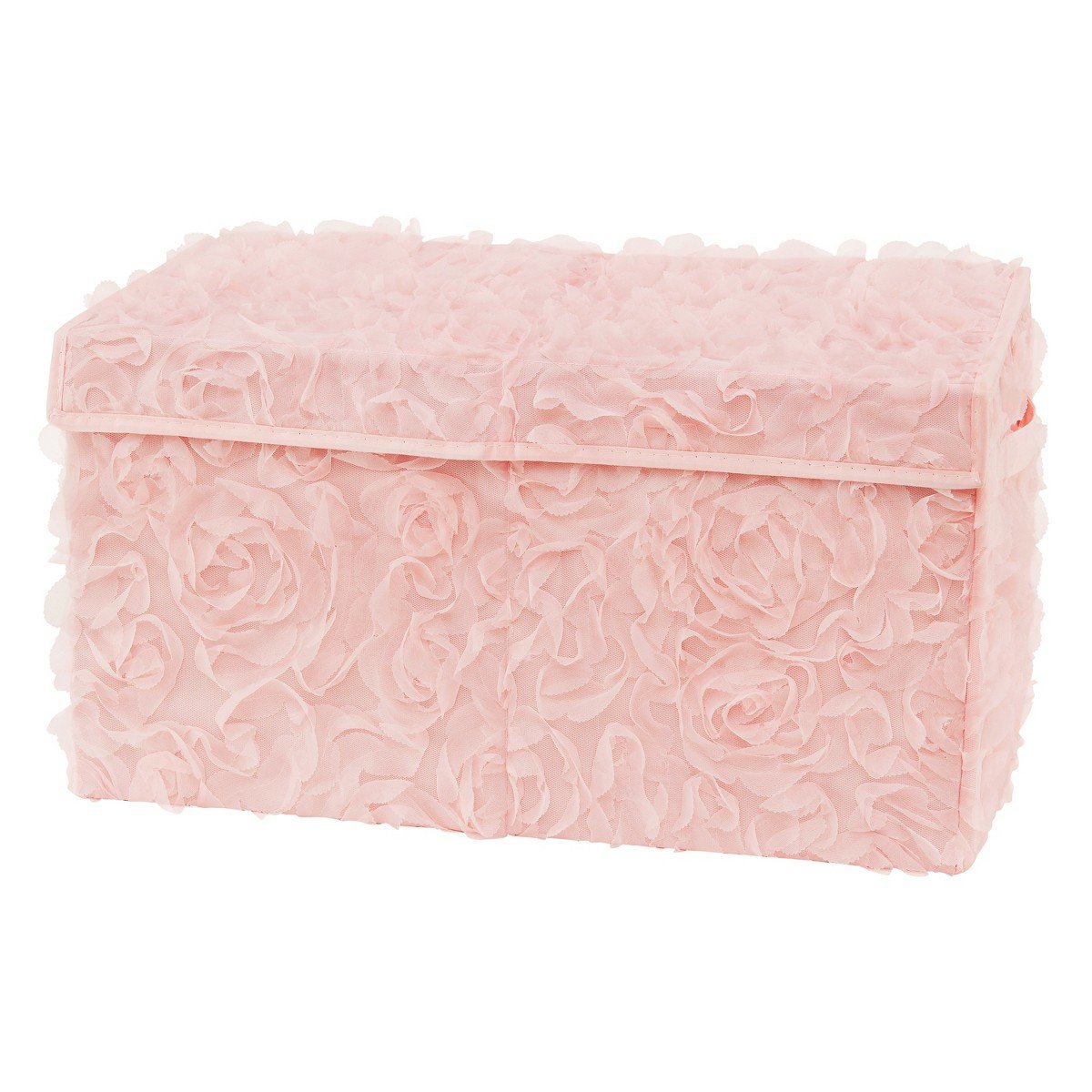 GUEST_d3627119-5cd0-4ea9-80c9-258726a61db4.jpg Sweet Jojo Designs Girl Fabric Storage Toy Bin Rose Solid Blush Pink - Image 1
