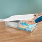 Sterilite 8-Pack Wheeled Latching Box, Plastic Under Bed Storage Bins with Lids, 56 Quart, Clear Stackable Organizer Containers for Home - Image 5