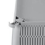 Simplify 2pk Slide and Stack Shelf Storage Tote Small Gray: Polypropylene Decorative Bins, 6.5" H x 4.5" D x 11" W - Image 4