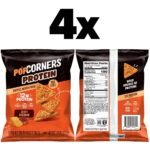 Popcorners Zesty Cheddar Protein Chips - 5.36oz/4ct - Image 4