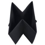 Set of 2 11" x 11" x 11" Nonwoven Pp Square Storage Cube Solid Black - Design Imports - Image 4