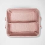 Decorative Storage Bin with Side Tie Medium - Cloud Island™ Pink - Image 3