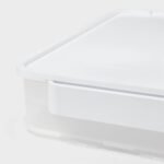 Click in Place Large Lid for Plastic Storage Bins for Home and Office Organization White - Brightroomâ„¢ - Image 4