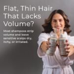 Tree To Tub Volumizing Biotin Shampoo and Conditioner Set - Activating Caffeine for Fuller Hair, Thickening Shampoo and Conditioner for Women & Men - Image 3