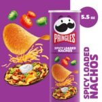 Pringles Spicy Loaded Nacho Chips Potato Crisps Chips - 5.5oz - Image 4