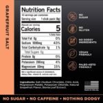 LMNT Zero-Sugar Electrolytes Drink - Grapefruit Salt - 2.1oz/10ct - Image 4