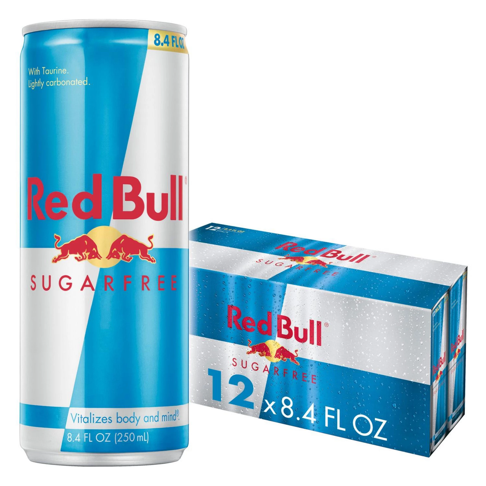 GUEST_d91e93ed-af5e-42f7-aa79-ab0cceb12dc8 Red Bull Sugarfree Energy Drink - 12pk/8.4 fl oz Cans: Caffeinated, Diet, Flavored - Image 1
